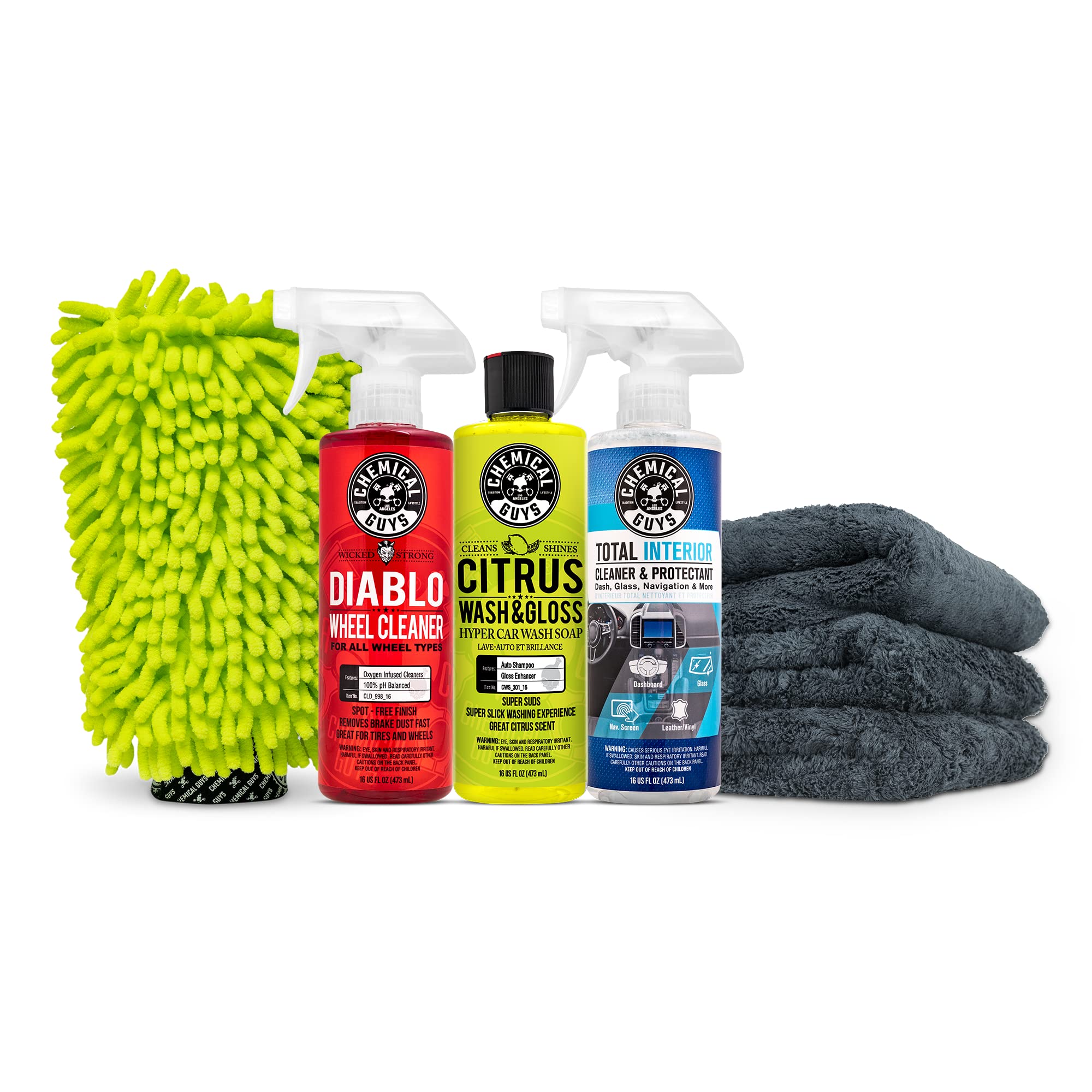 Chemical Guys Professional Wash & Shine Car Cleaning Kit